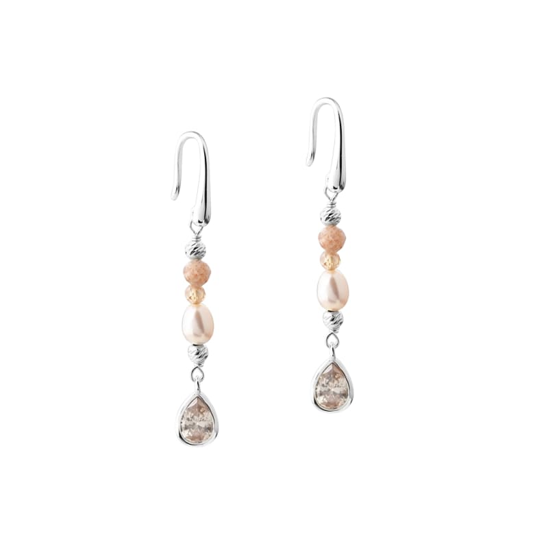 Champella Earring Silver - Aqua Dulce Øreringe  - 5740013864651