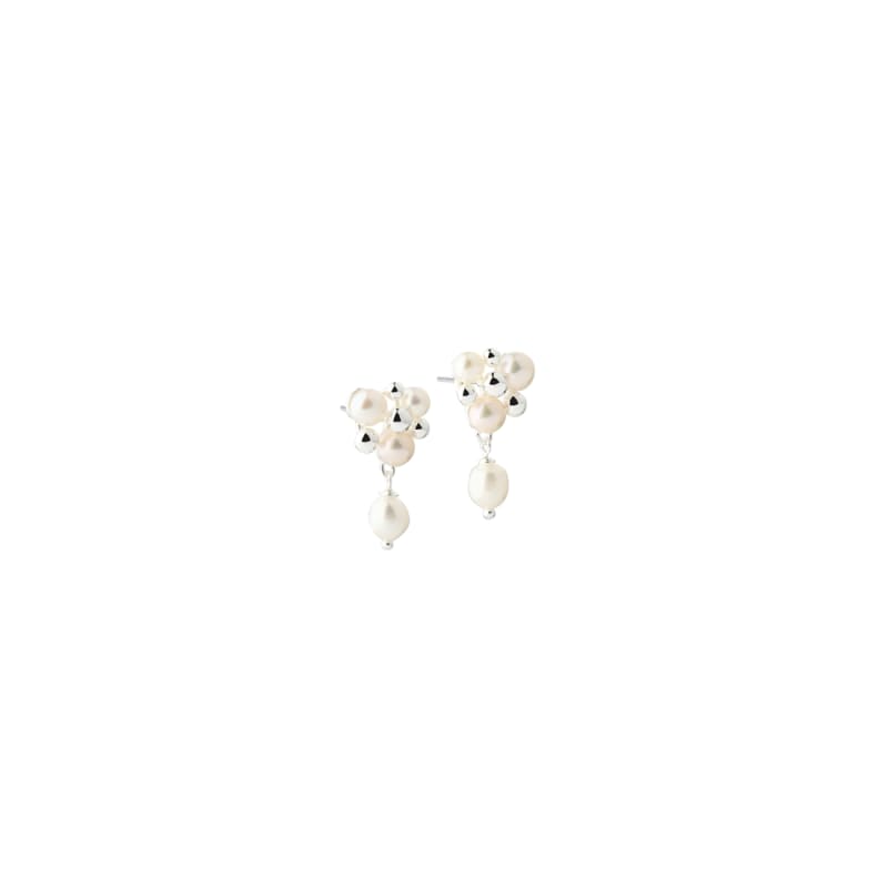 Lunella Earring Silver - Aqua Dulce Ørestikkere  - 5740013865252
