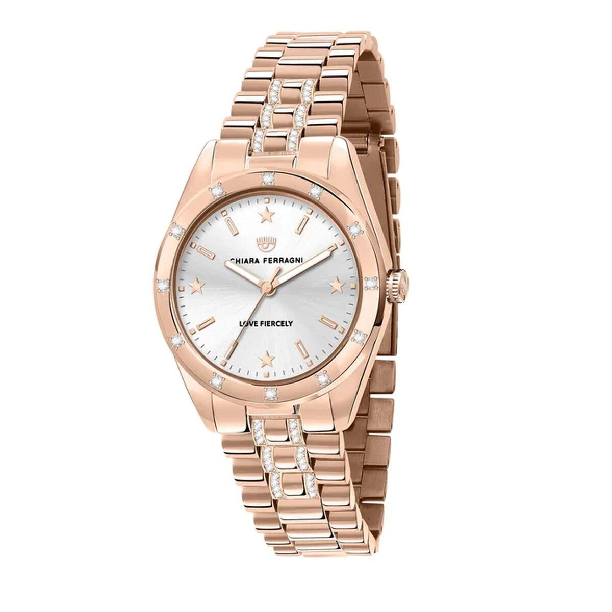 Rosa Chiara Ferragni Dameur R1953100506 Guldfarvet - Chiara Ferragni Armbånd  - 8033288958147