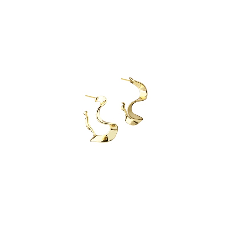 Slim Rhumba Medium Golden - Aqua Dulce Øreringe  - 5740013865801