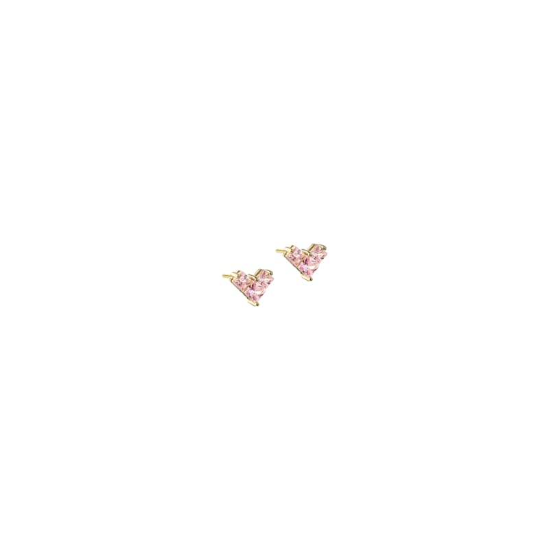 Kara Heart Rose Golden - Aqua Dulce Ørestikkere  - 5740013866044