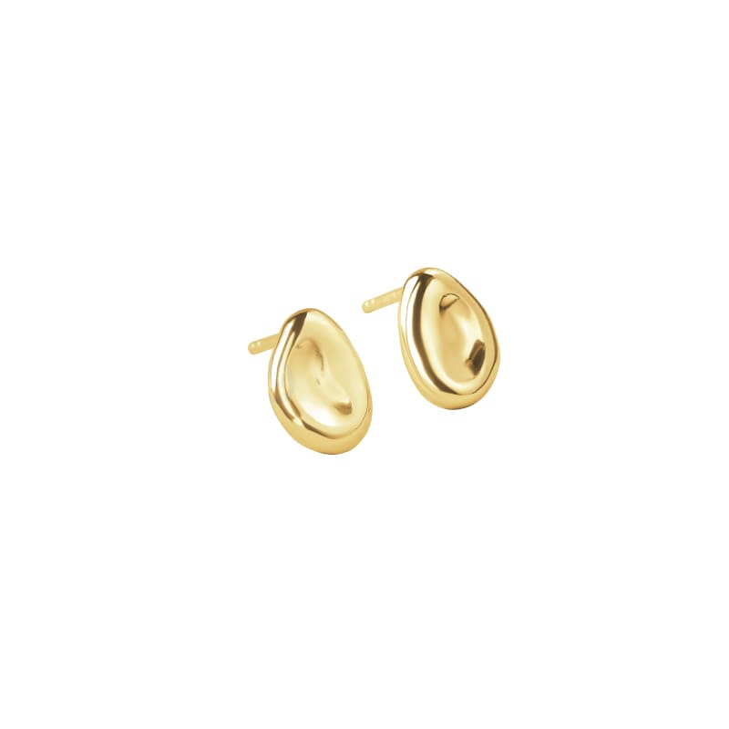 Minara Earring Golden - Aqua Dulce Øreringe  - 5740013866167
