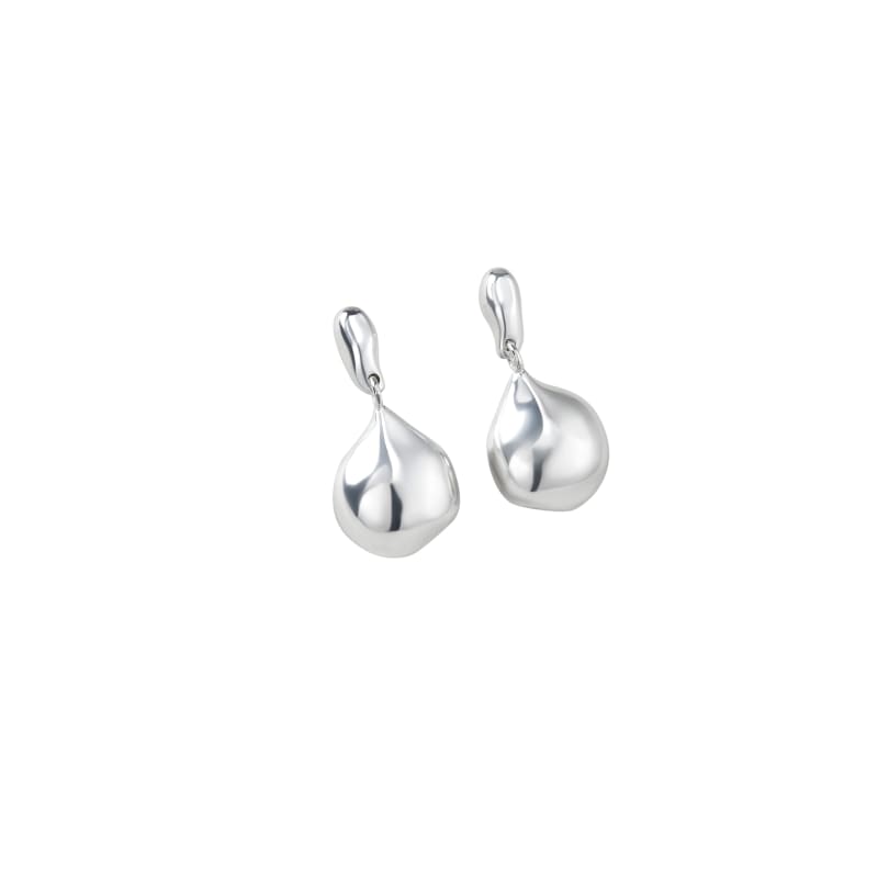 Minara Drop Earring Silver - Aqua Dulce Ørestikkere  - 5740013866198