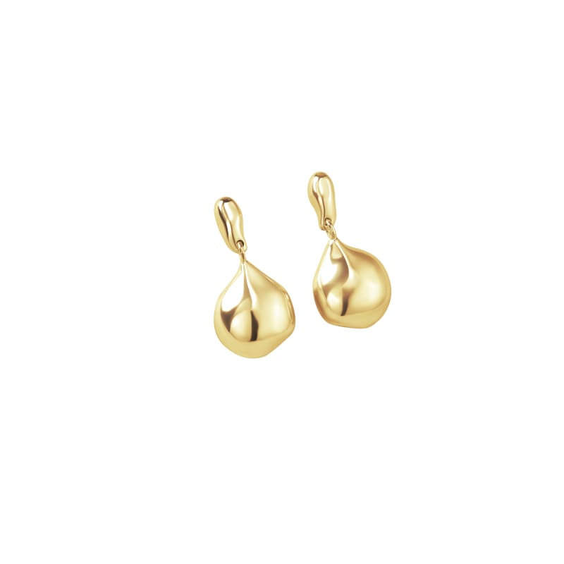 Minara Drop Earring Golden - Aqua Dulce Ørestikkere  - 5740013866204