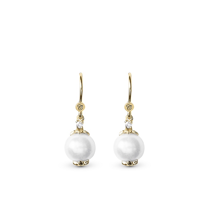 Christina Hanging Pearls øreringe 670 G07 - Christina Øreringe