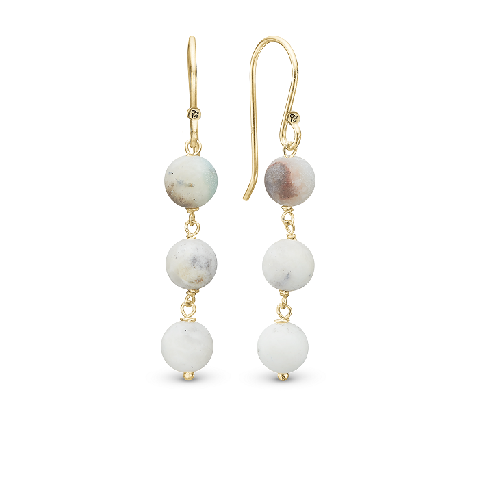 Christina Amazonite 670 G43 - Christina Øreringe