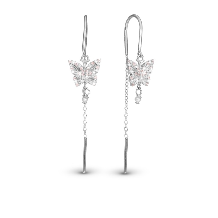 Christina øreringe Sparkling Butterfly 670 S85 - Øreringe