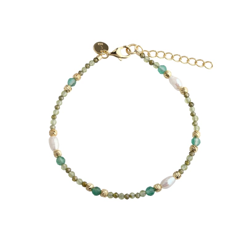 Verde Simple Bracelet Golden - Aqua Dulce Armbånd  - 5740013867058
