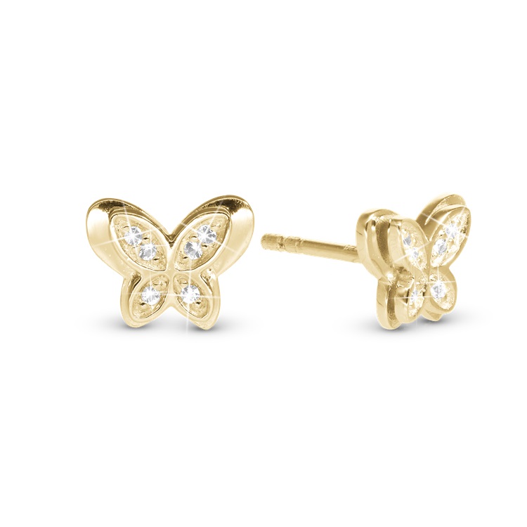 Christina øreringe Vibrant Butterfly 671 G137 - Øreringe