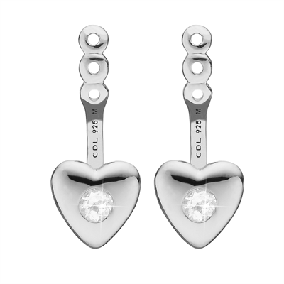 Christina Jewelry Big Hearts - Christina Øreringe