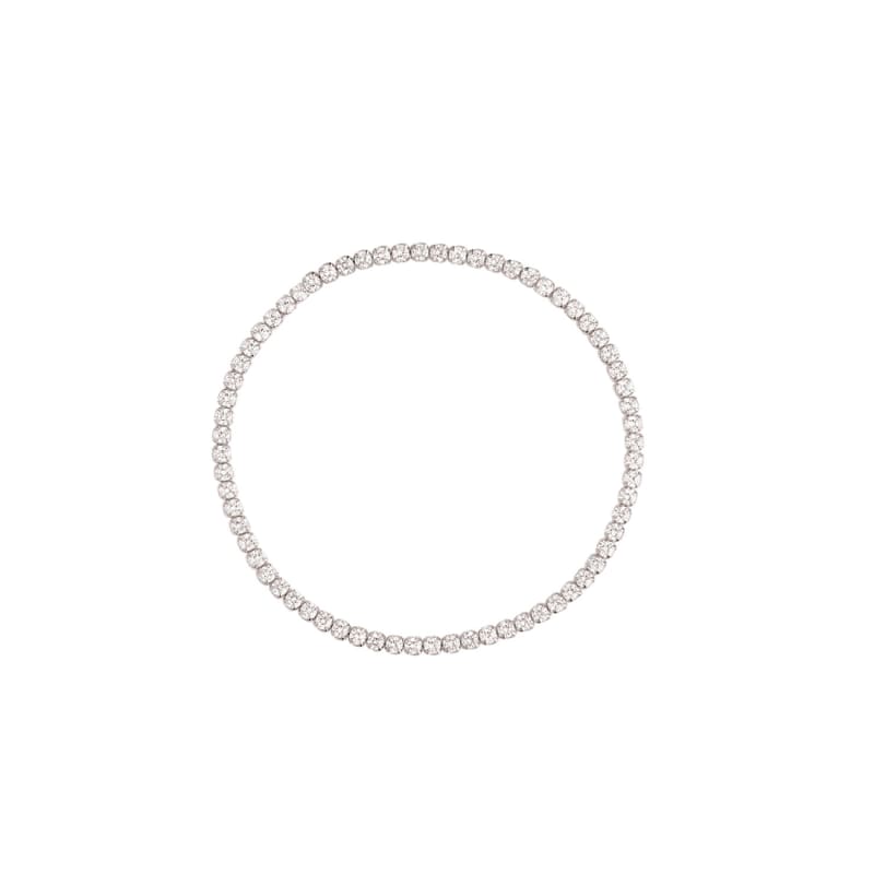 Tennis Flexible Big Silver - Aqua Dulce Armbånd  - 5740013867393