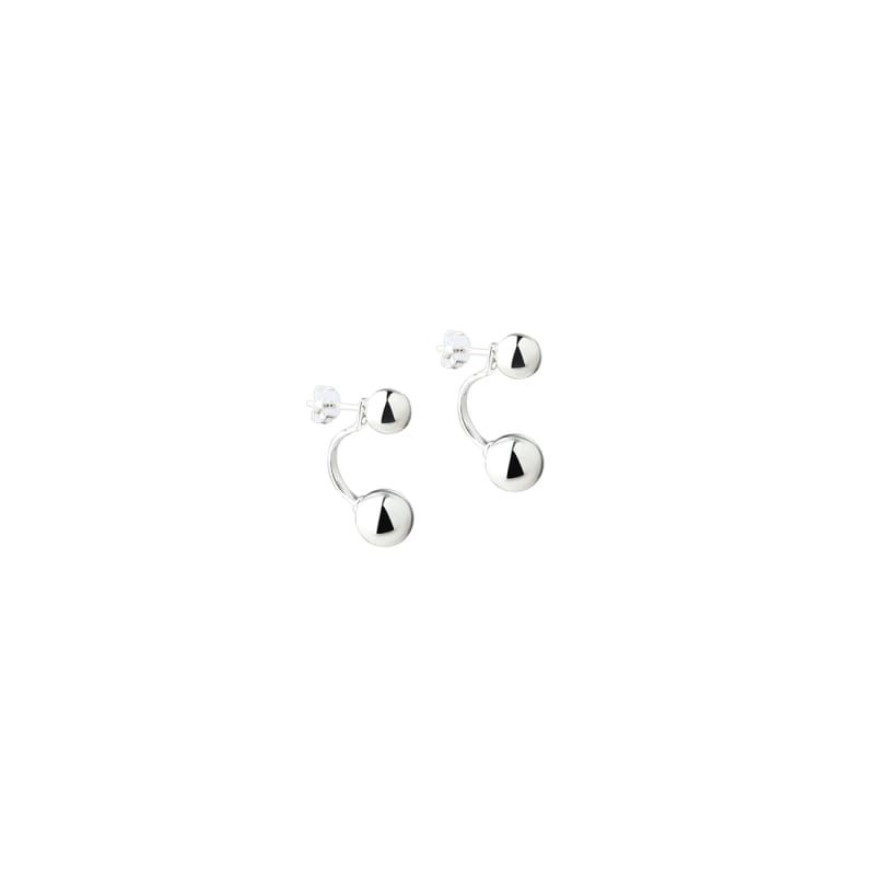 Alba Earstud Silver - Aqua Dulce Øreringe  - 5740013867423