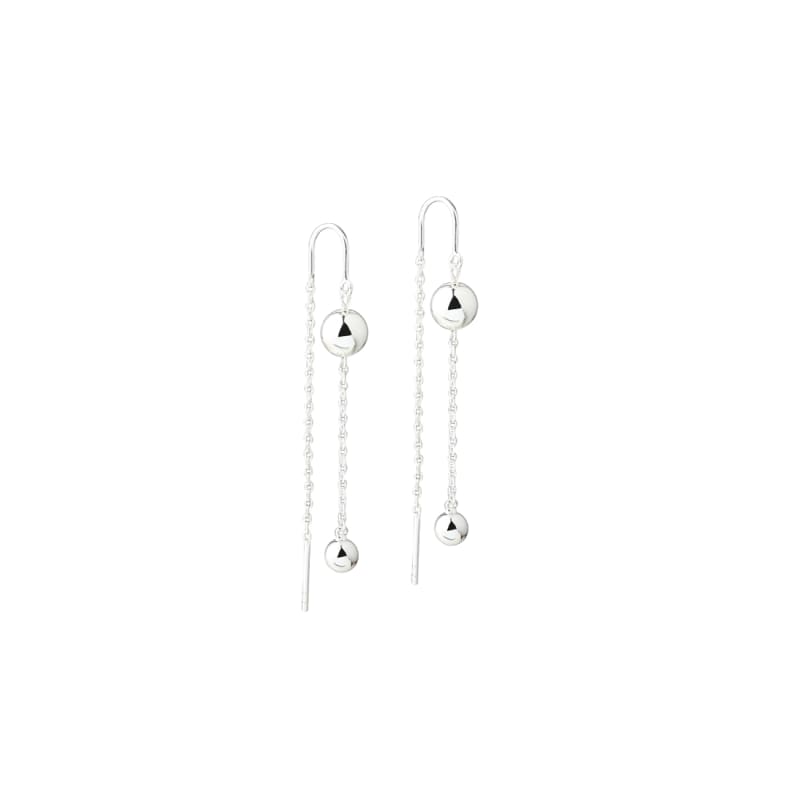 Alba Earthread Silver - Aqua Dulce Øreringe  - 5740013867461