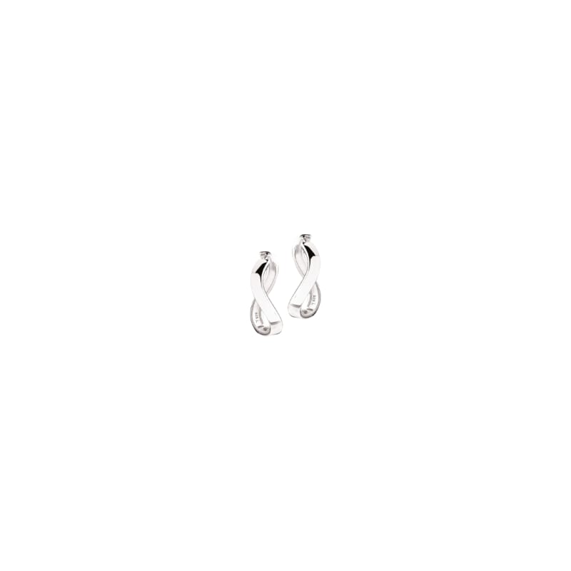 Forever Hoop Silver - Aqua Dulce Øreringe  - 5740013867508