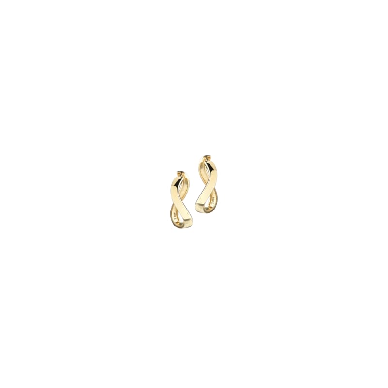 Forever Hoop Golden - Aqua Dulce Øreringe  - 5740013867515