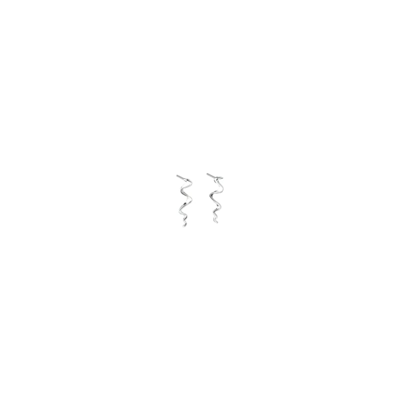 Slim Rhumba Earstud Silver - Aqua Dulce Ørestikkere  - 5740013867546