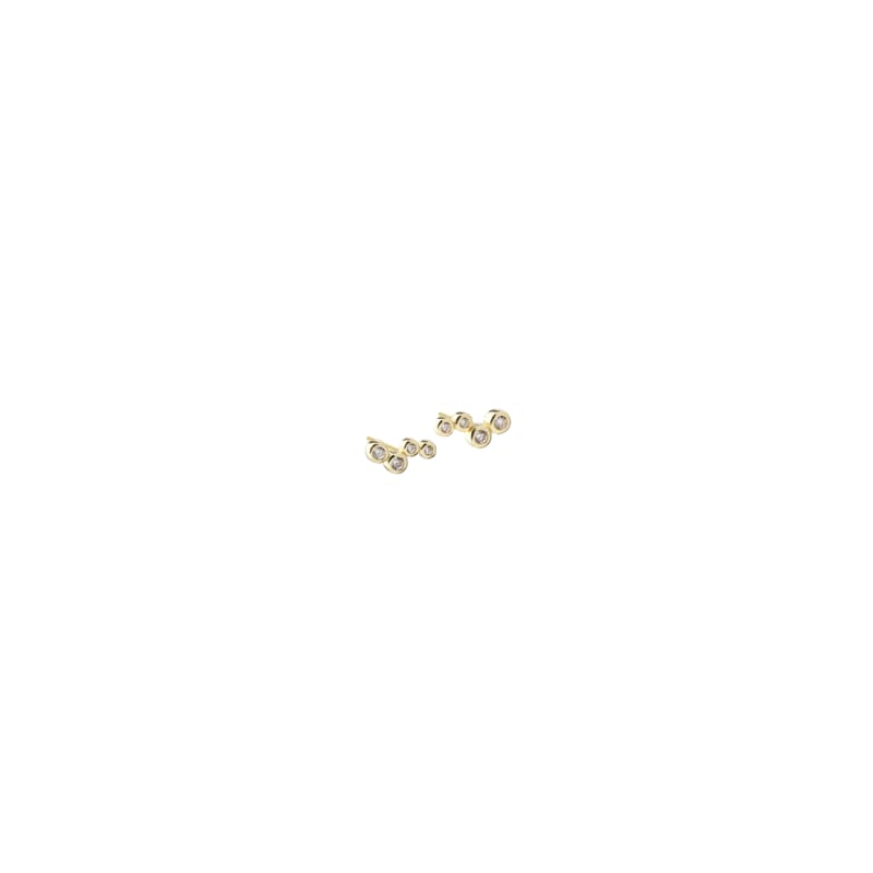 Nora Dots Golden - Aqua Dulce Ørestikkere  - 5740013867676