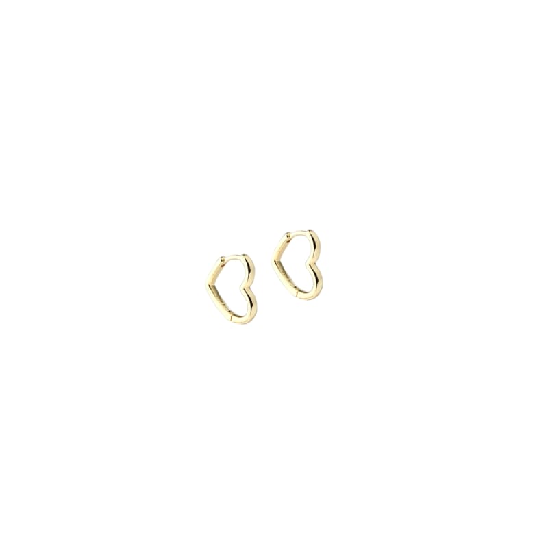 Love Shiny Golden - Aqua Dulce Øreringe  - 5740013867911