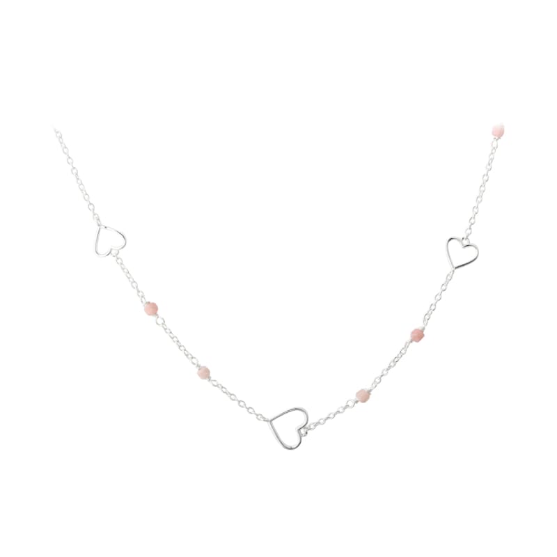 Alma Necklace Silver - Aqua Dulce Halskæder  - 5740013868406