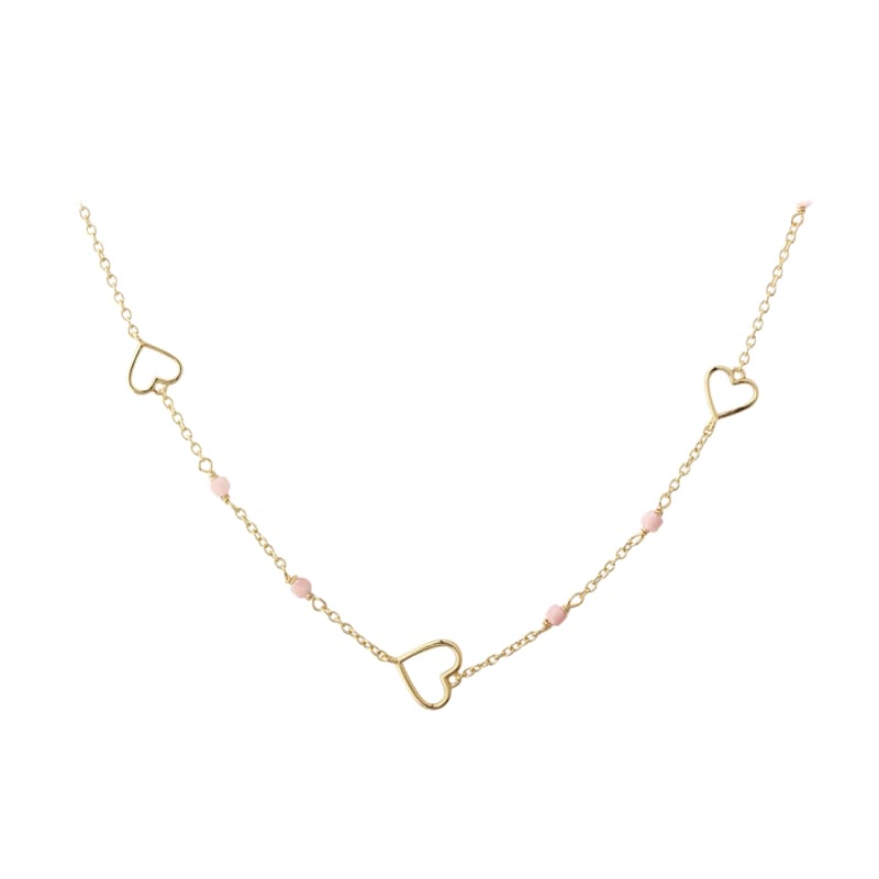 Alma Necklace Golden - Aqua Dulce Halskæder  - 5740013868413