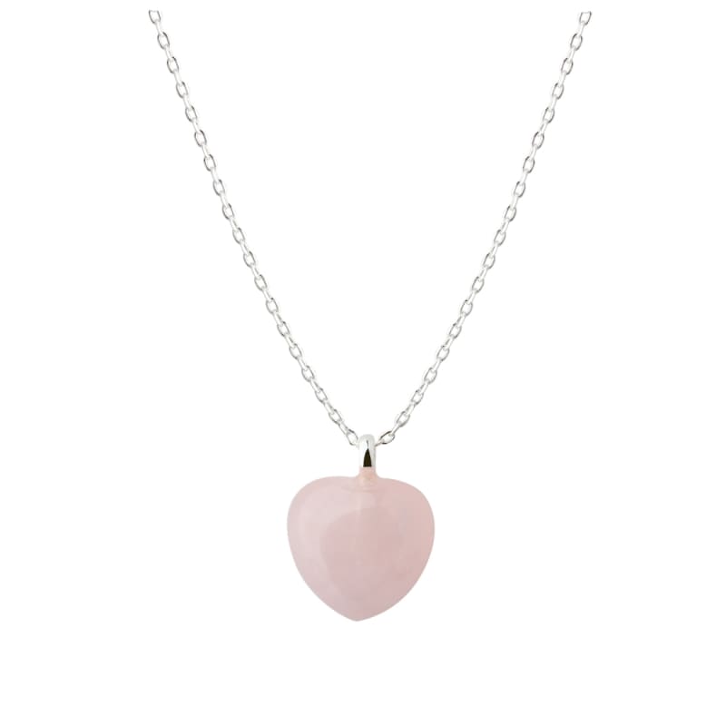 Grace Heart Necklace Silver - Aqua Dulce Halskæder  - 5740013868543