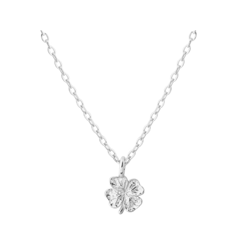 Clover Necklace Silver - Aqua Dulce Halskæder  - 5740013868901