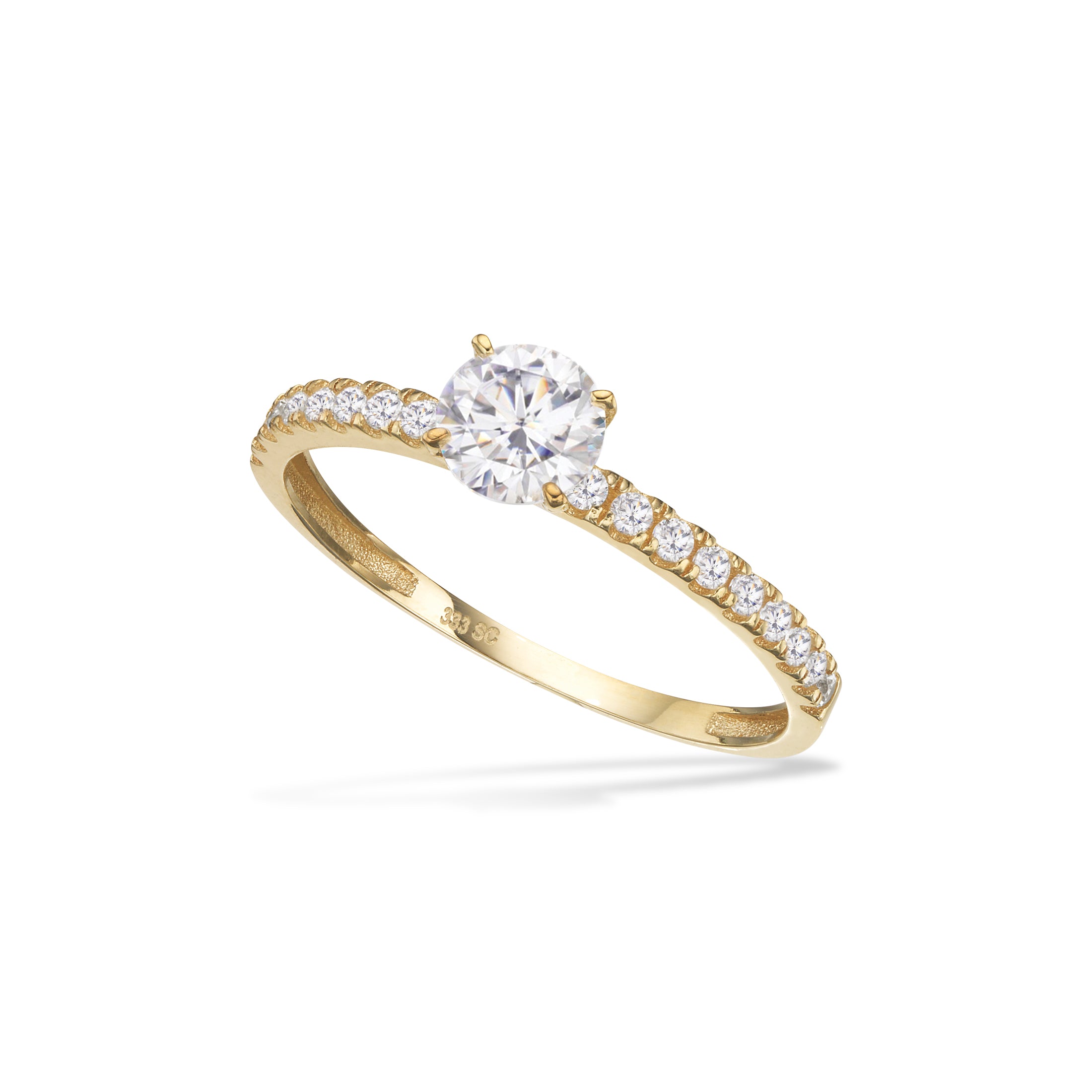 Scrouples Karats Ring Med Syntetisk Sten 714883 - Scrouples Fingerringe