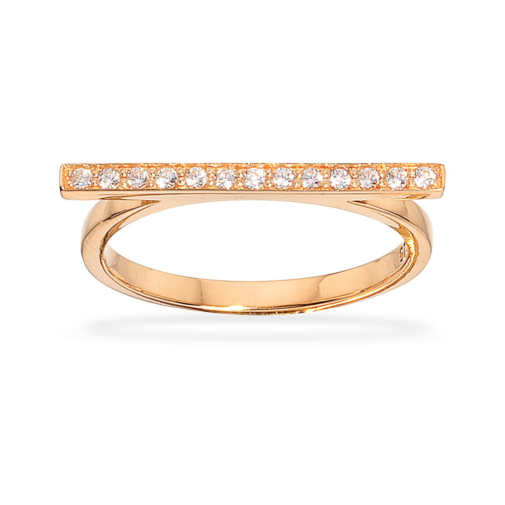 Sølv Forgyldt Bridge Ring Fra Scrouples 719982 - Scrouples Fingerringe  - 1233690125992