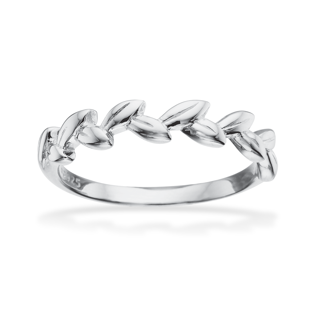 Scrouples Sølv Ring Med Blade 727292 - Scrouples Fingerringe  - 1233690163369