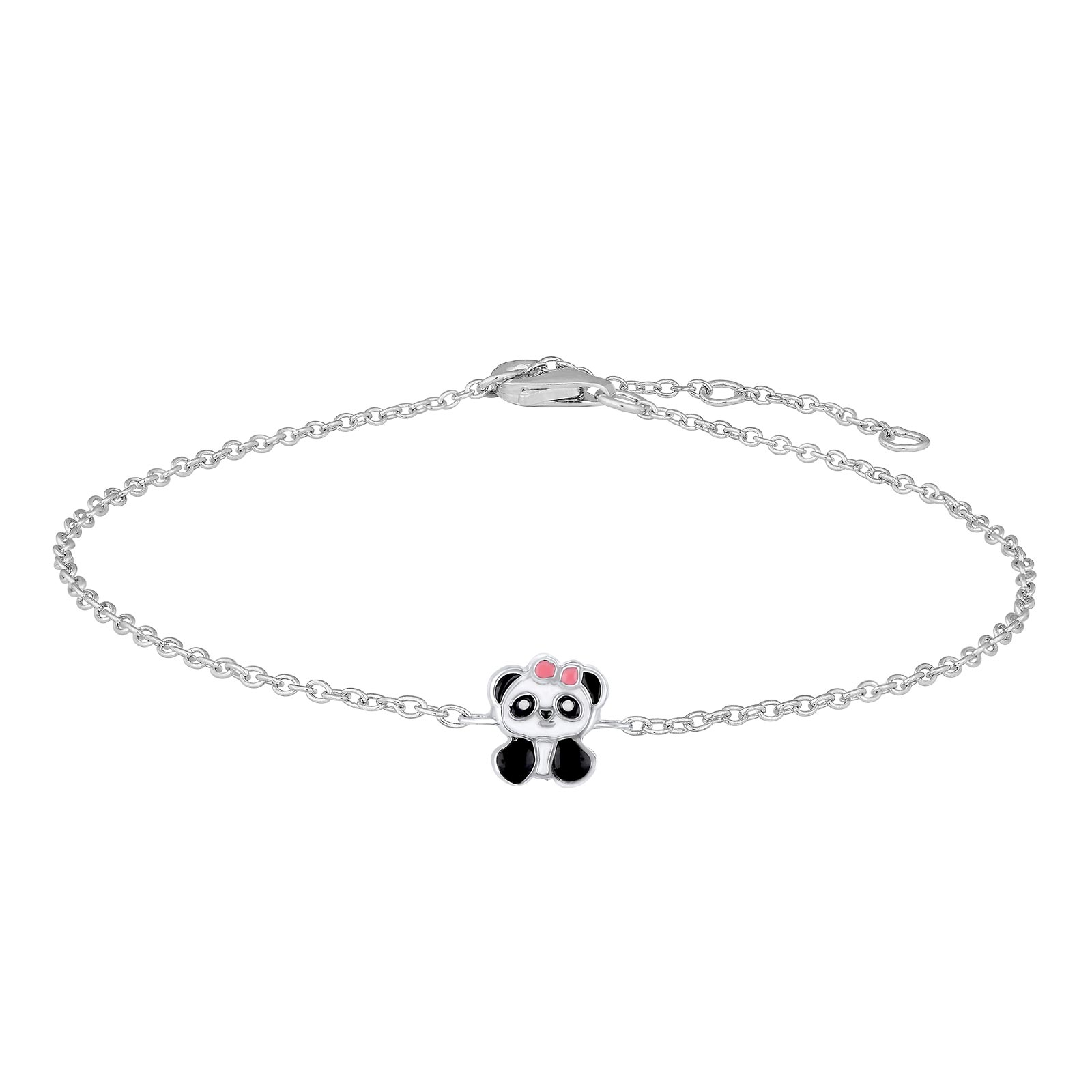 Rhd Sølv Armbånd Panda - Nordahl Jewelry Armbånd