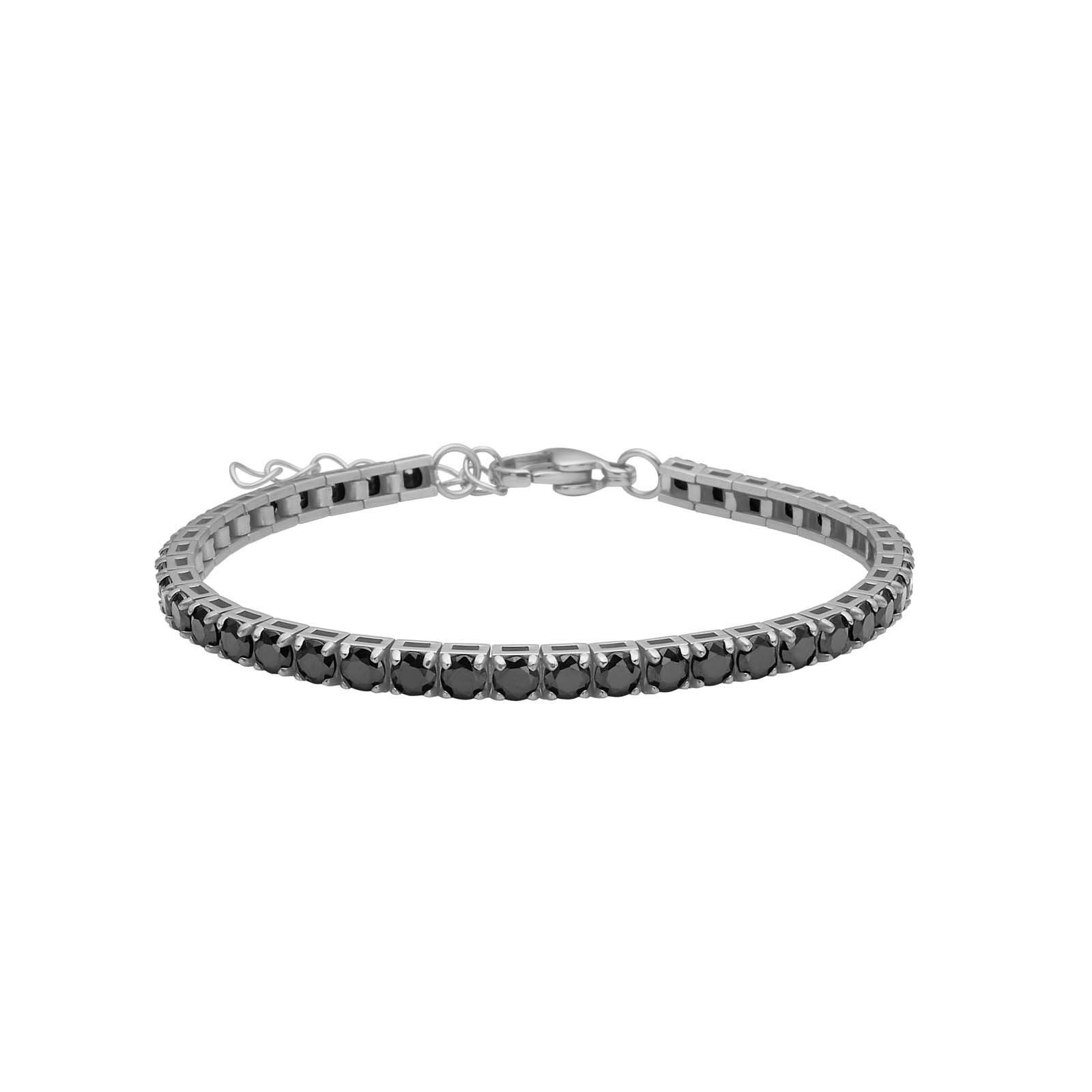 Sort Son Armbånd Stål 5cm - Son Of Noa Armbånd