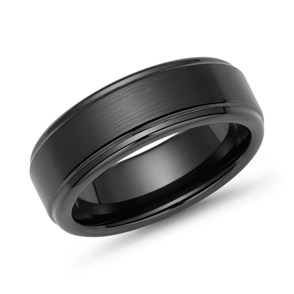 Sort Ring Keramik - Fingerringe