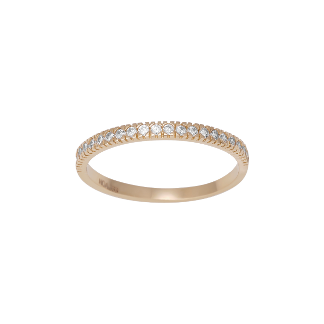 Nordahl Karat Guld Alliance Ring Med Sten 108303203 - Nordahl Fingerringe  - 1233690153582