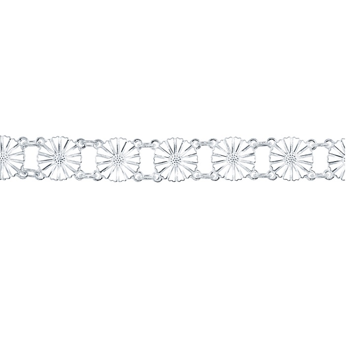 Lund Copenhagen Marguerit Armbånd Sølv 901011 - Lund Copenhagen Armbånd
