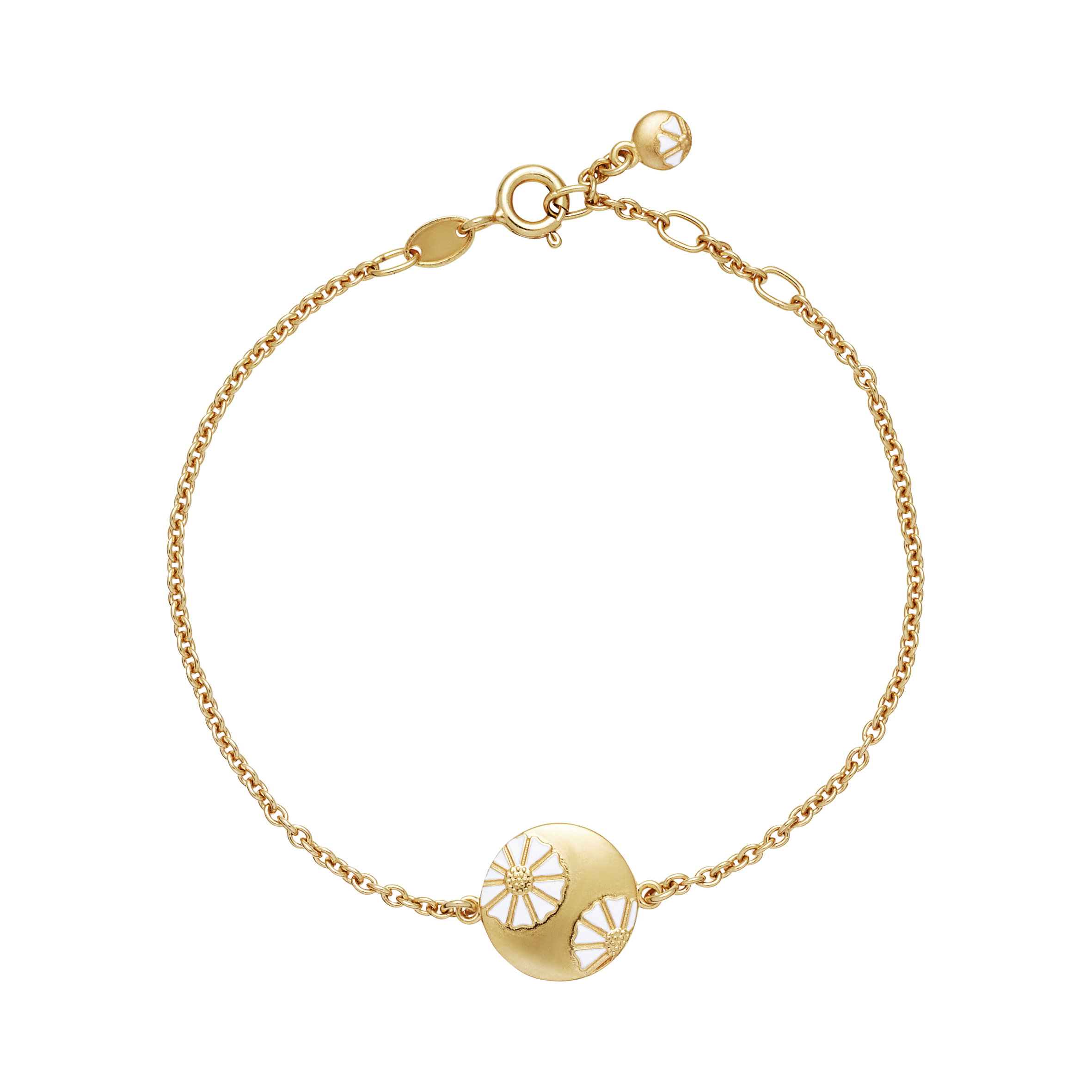 Lund Copenhagen Marguerit Armbånd Med Mønt 9015050 - Lund Copenhagen Armbånd