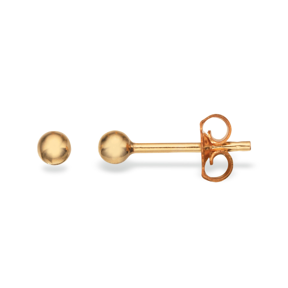 Scrouples Karat Kugleørestikker 5mm 9343 - Scrouples Øreringe