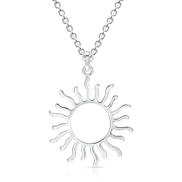 Collier Sølv Med Sol - Halskæder
