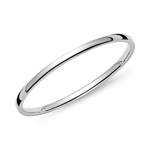 Hvid Minimalistisk Guldsring - Fingerringe