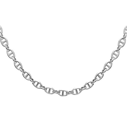 Bred Collier Med Ankerled Til - Halskæder