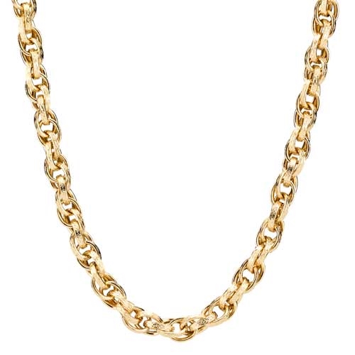 Snoet Rustik Collier Guld - Halskæder
