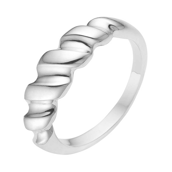 Snoet Sølvring - Fingerringe
