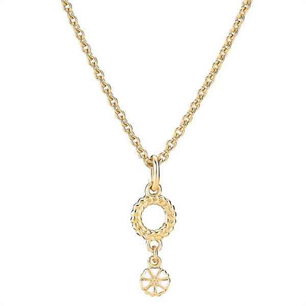 Lund Marguerit Collier Med Cirkel - Halskæder