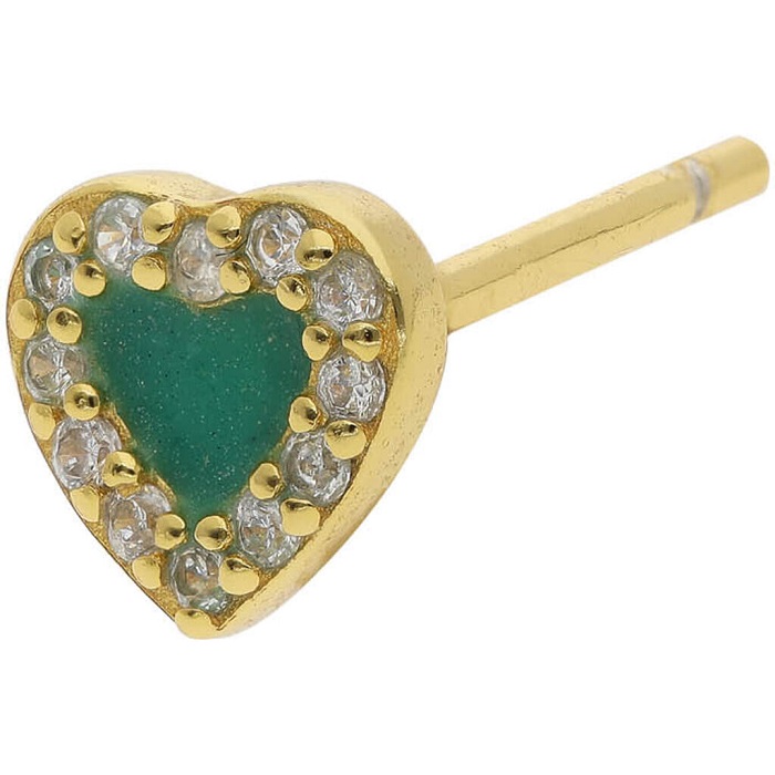 Grøn Nuni Copenhagen Istanbul ørering A1250 Green - Nuni Øreringe