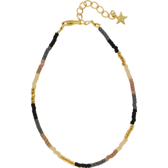 Sort Nuni Copenhagen Kira Armbånd A3025 Blackie - Nuni Armbånd