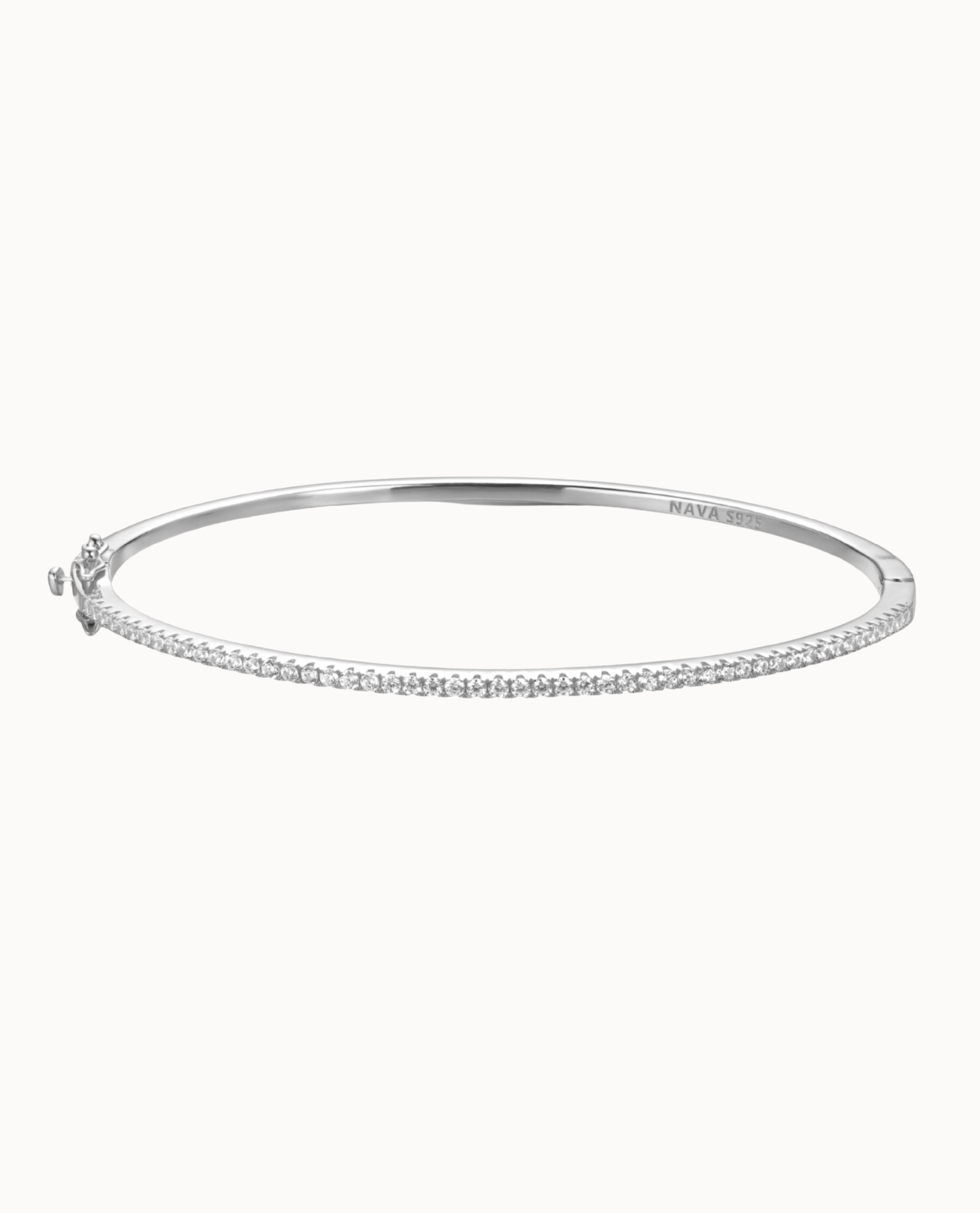 Alasia Bangle Sølv - Nava Copenhagen Armbånd  - 05715461003648