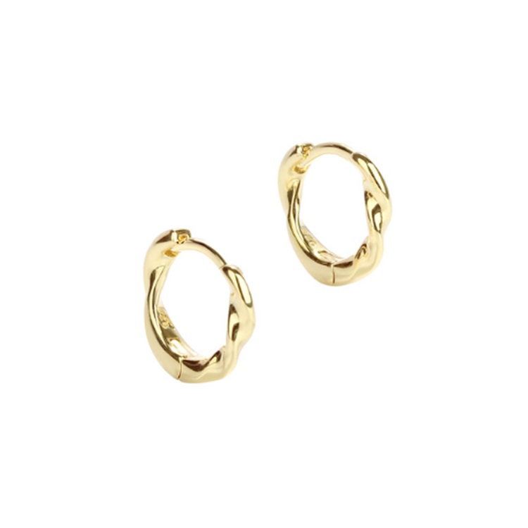Aqua Dulce Hoops Twirl 5637 - Aqua Dulce Øreringe