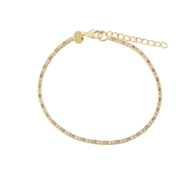 Aqua Dulce Blush Tennis Armbånd 6212 - Aqua Dulce Armbånd