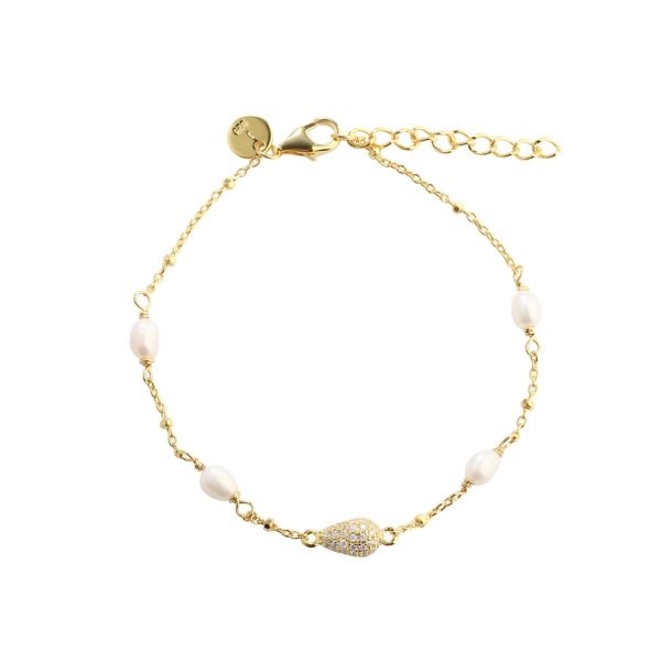 Aqua Dulce Pav Armbånd 6108 - Aqua Dulce Armbånd