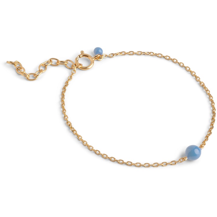 Enamel Balloon Armbånd B140gsteelblue - Armbånd