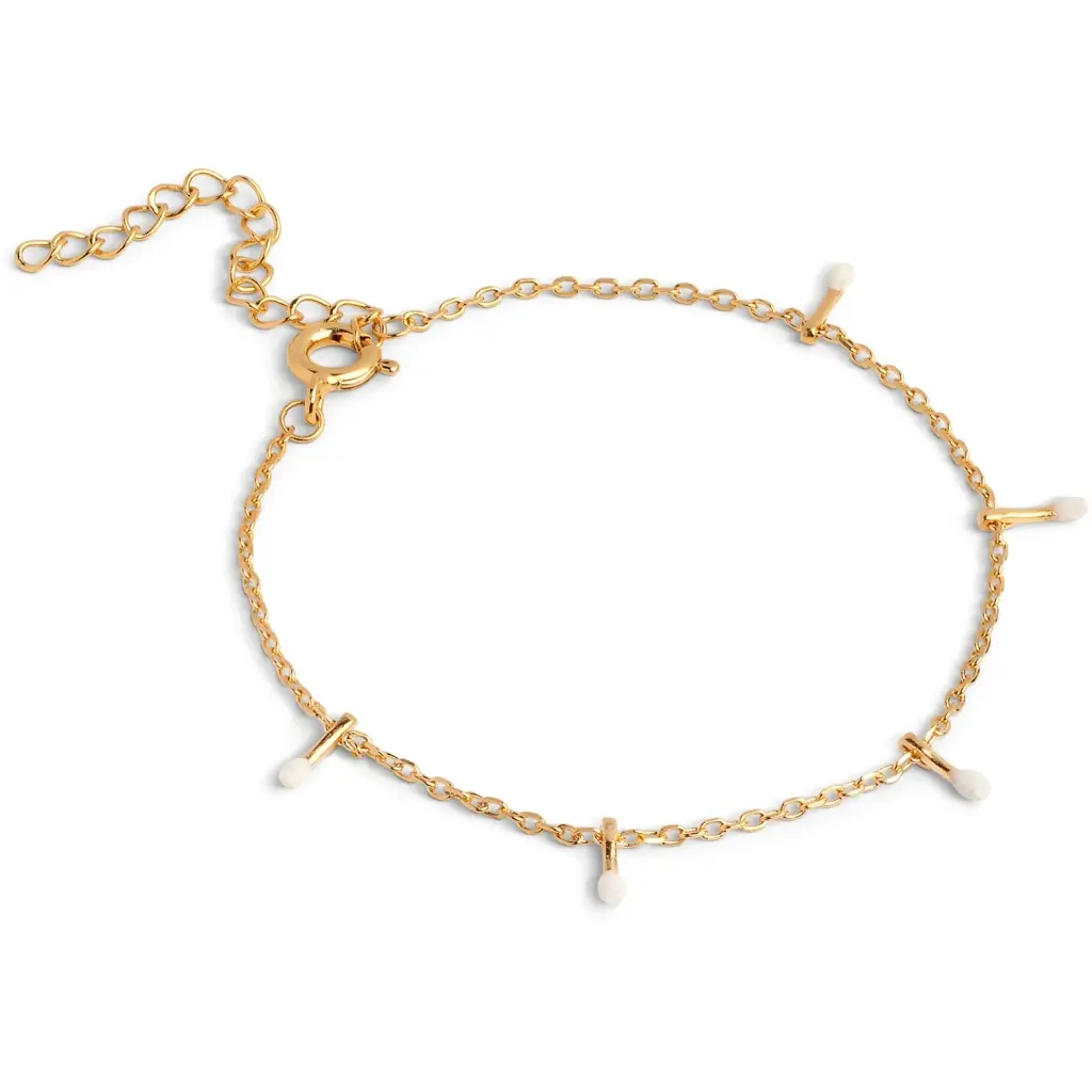 Enamel Lola Drop Daisy Armbånd B152g - Armbånd